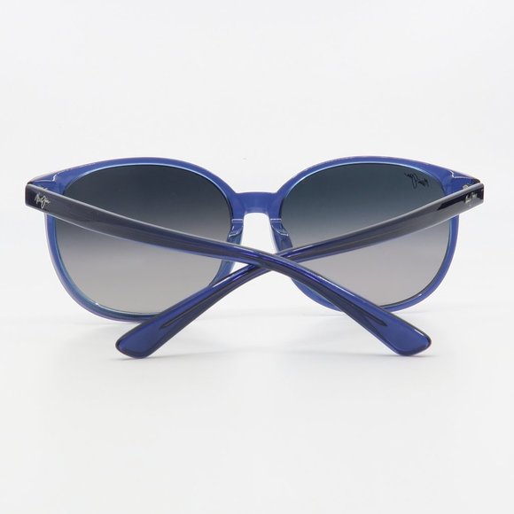 Maui Jim MJ796-08D WATER LILY Blue/Blue Polarized Sunglasses Pre-owned - Picture 6 of 6